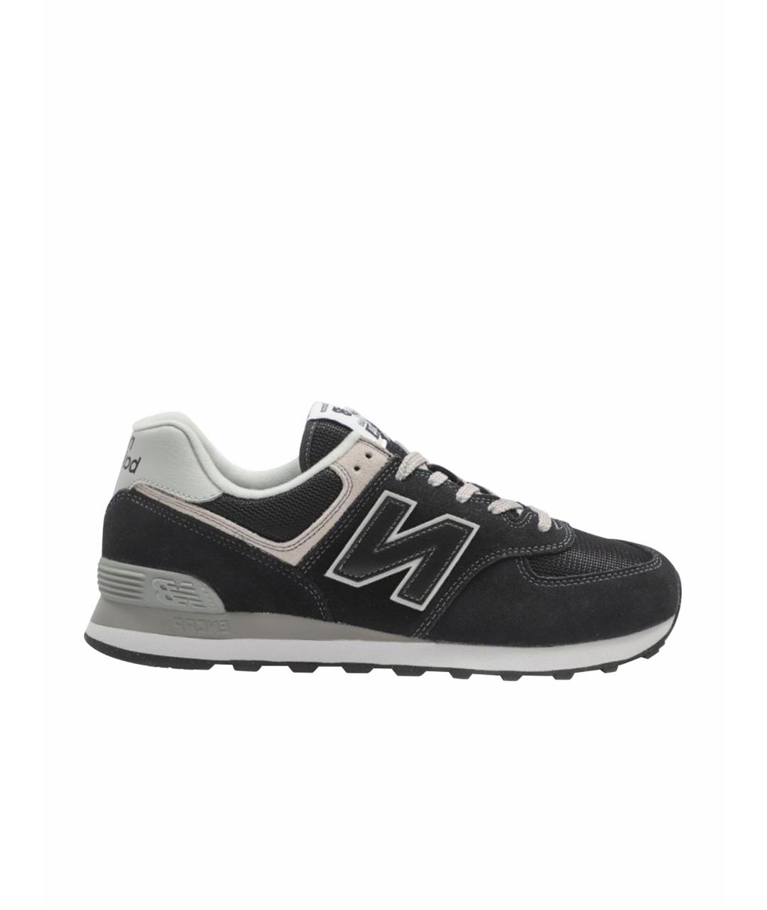 NEW BALANCE Черные низкие кроссовки / кеды, фото 1