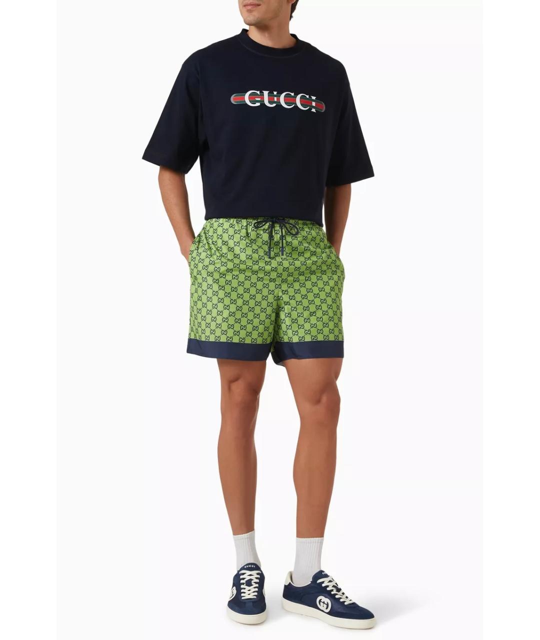 GUCCI Мульти шорты, фото 2