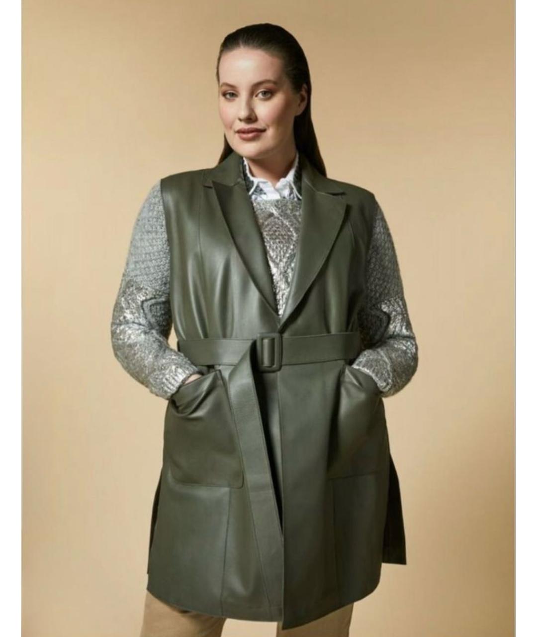 MAX MARA Зеленый жилет, фото 5