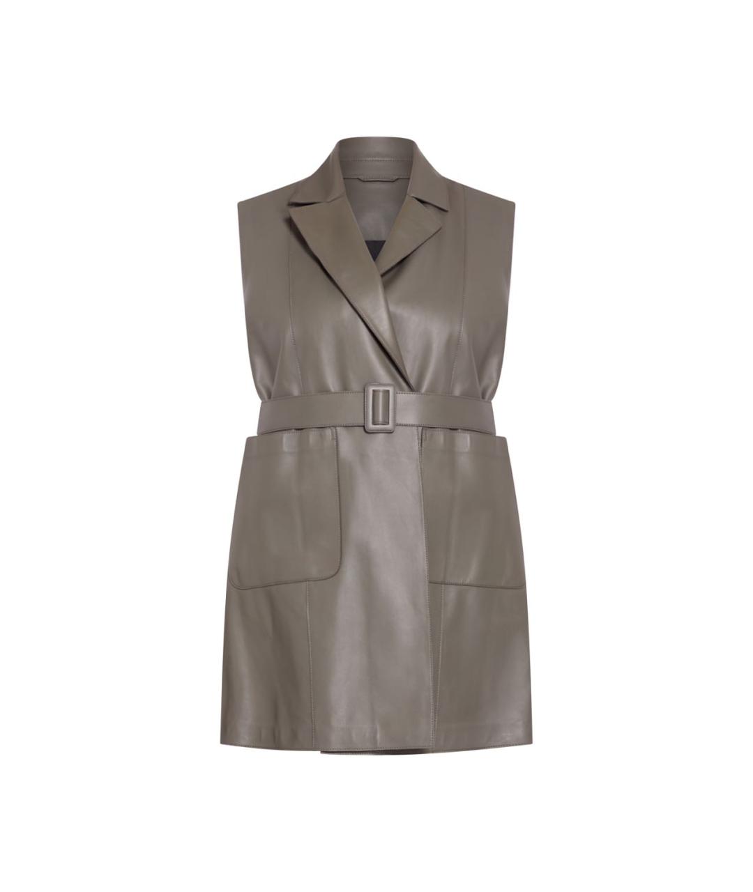 MAX MARA Зеленый жилет, фото 1