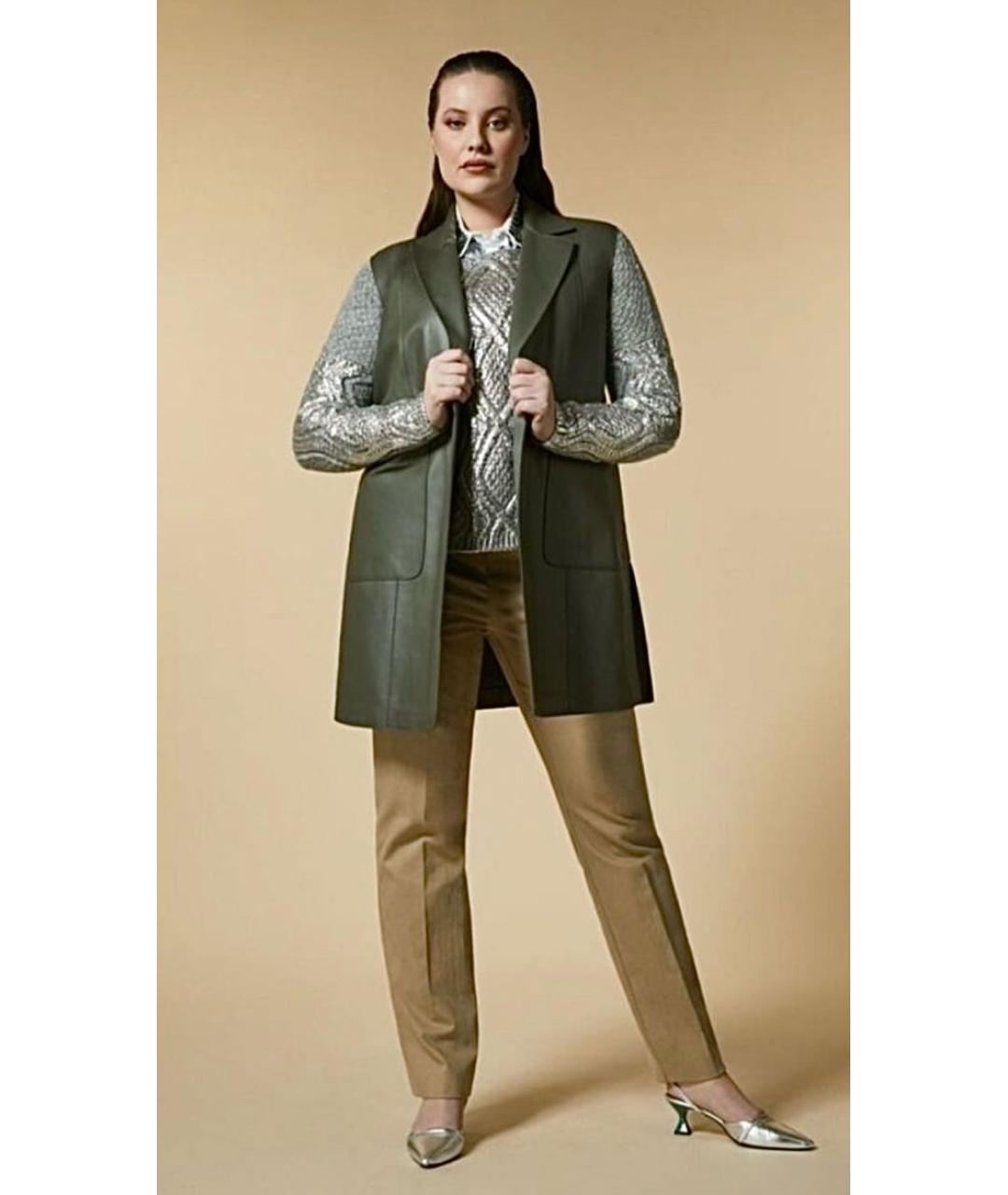 MAX MARA Зеленый жилет, фото 6