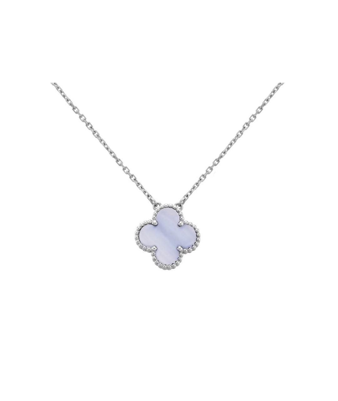 VAN CLEEF & ARPELS Голубая подвеска из белого золота, фото 1