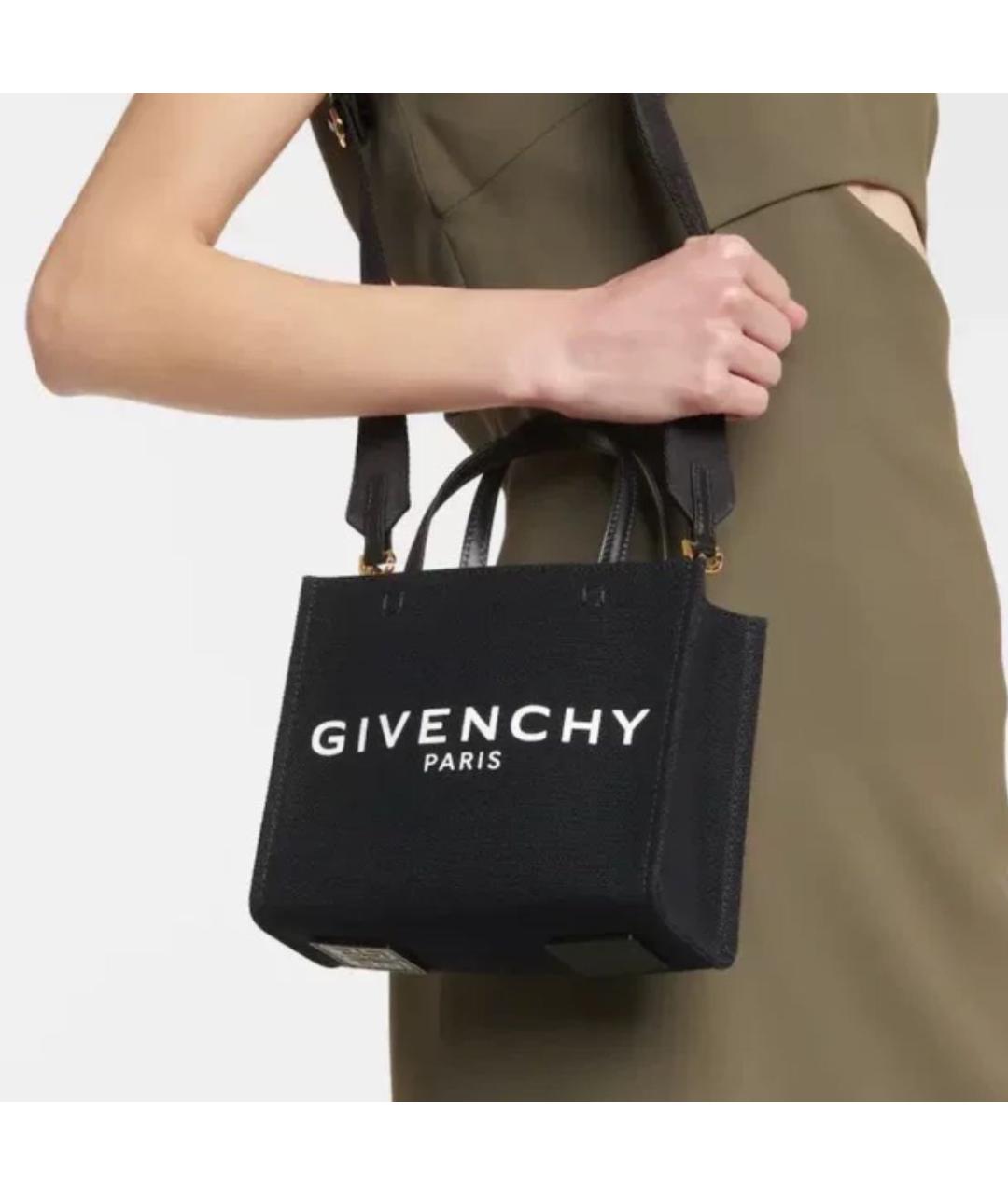 GIVENCHY Черная сумка тоут, фото 4