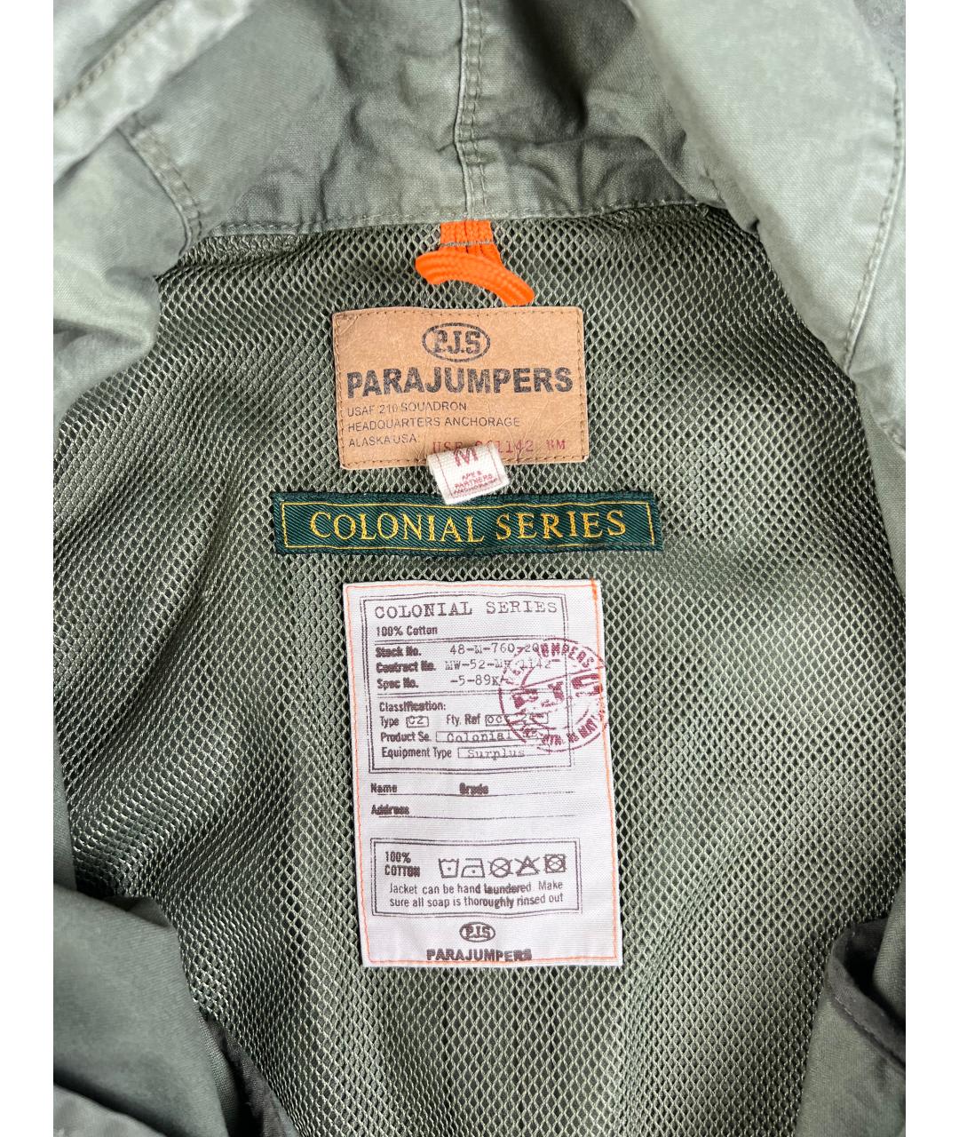 PARAJUMPERS Хаки куртка, фото 6