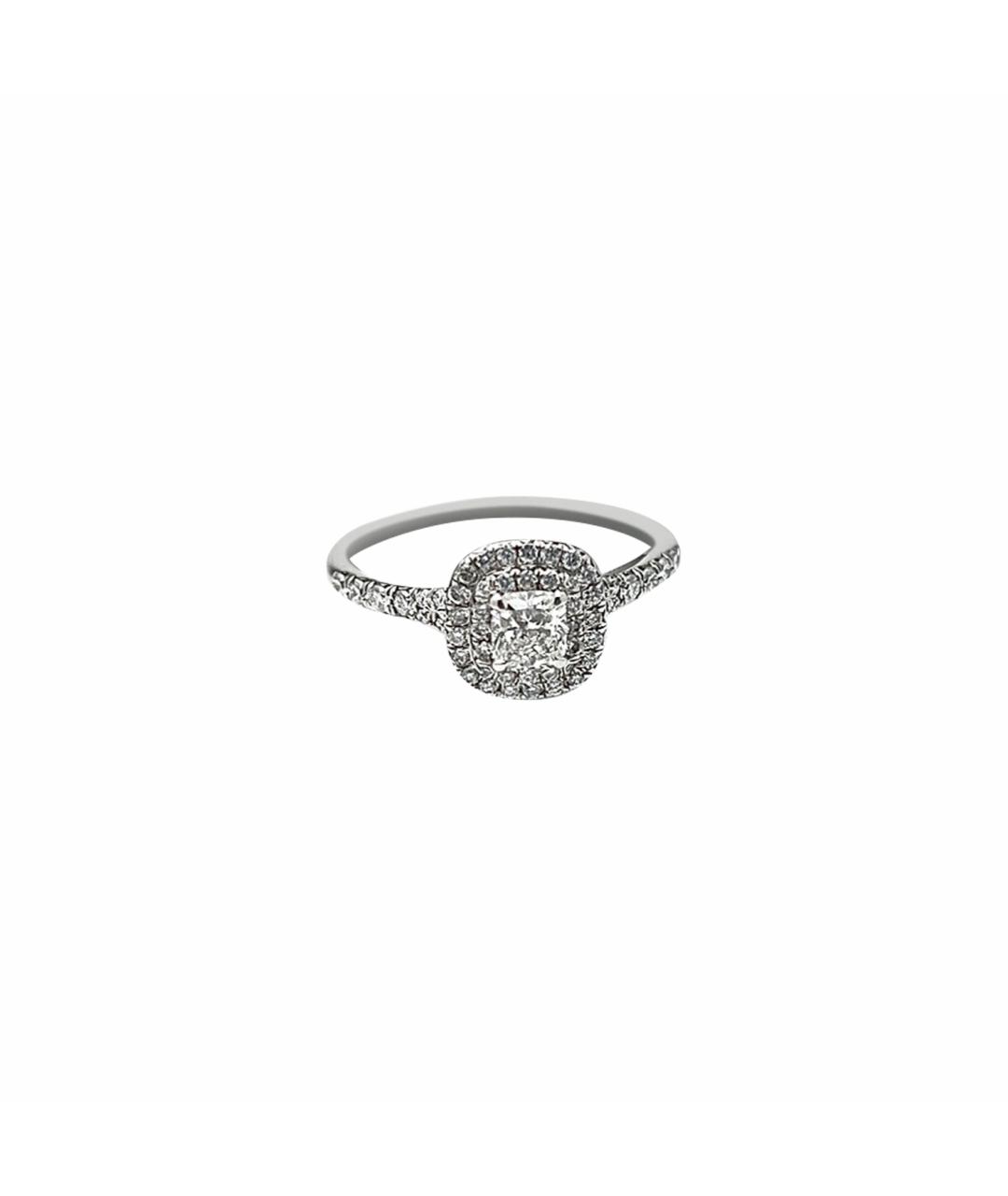 TIFFANY&CO Серебряное платиновое кольцо, фото 1