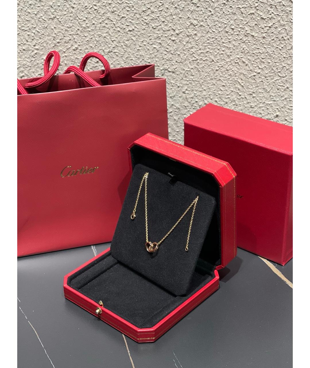 CARTIER Золотое колье из розового золота, фото 6