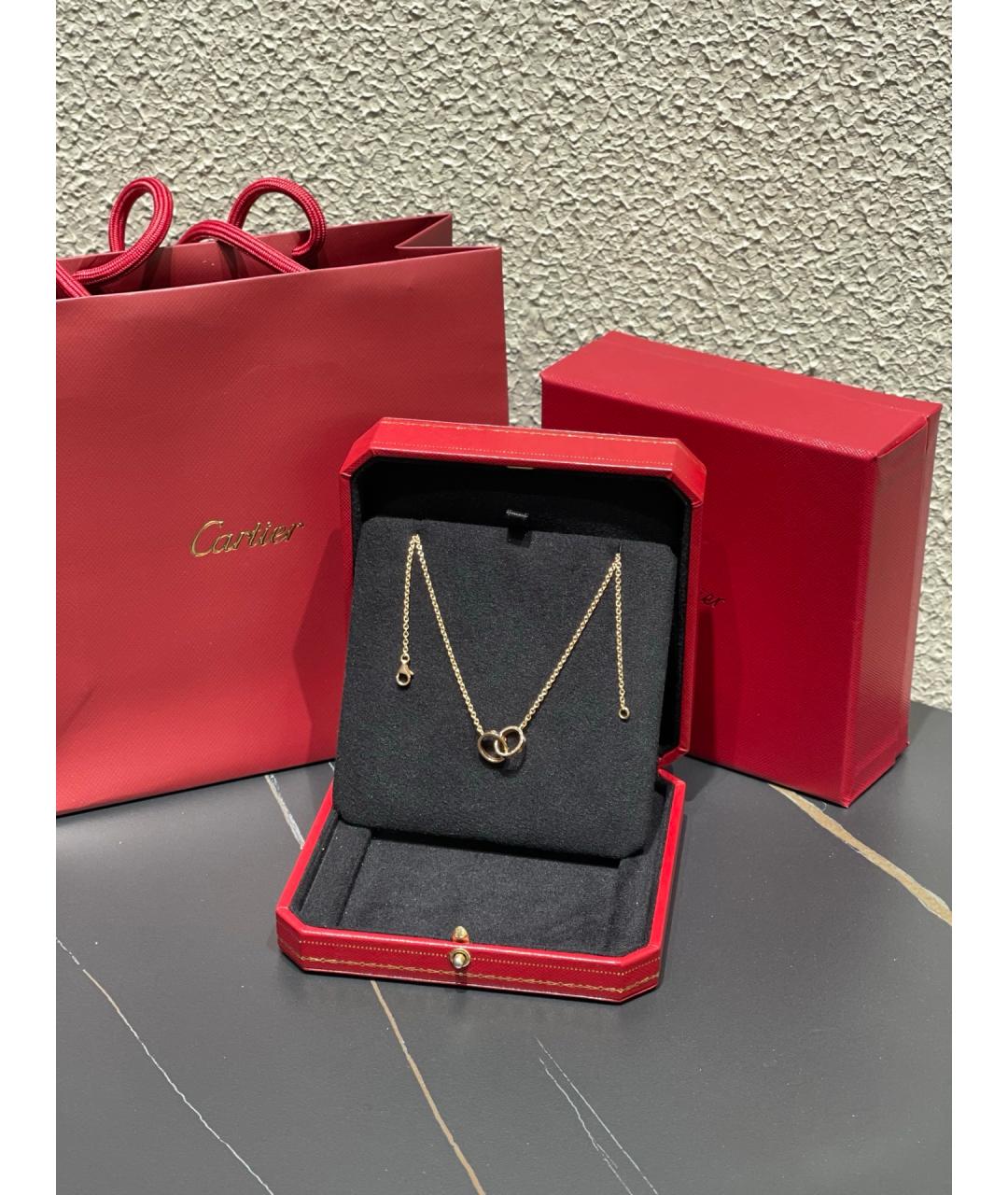 CARTIER Золотое колье из розового золота, фото 2