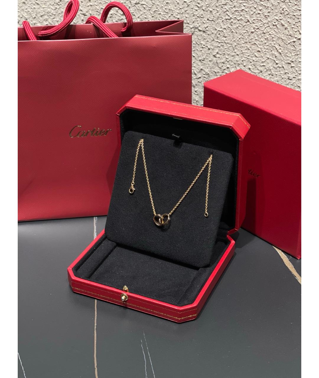 CARTIER Золотое колье из розового золота, фото 7