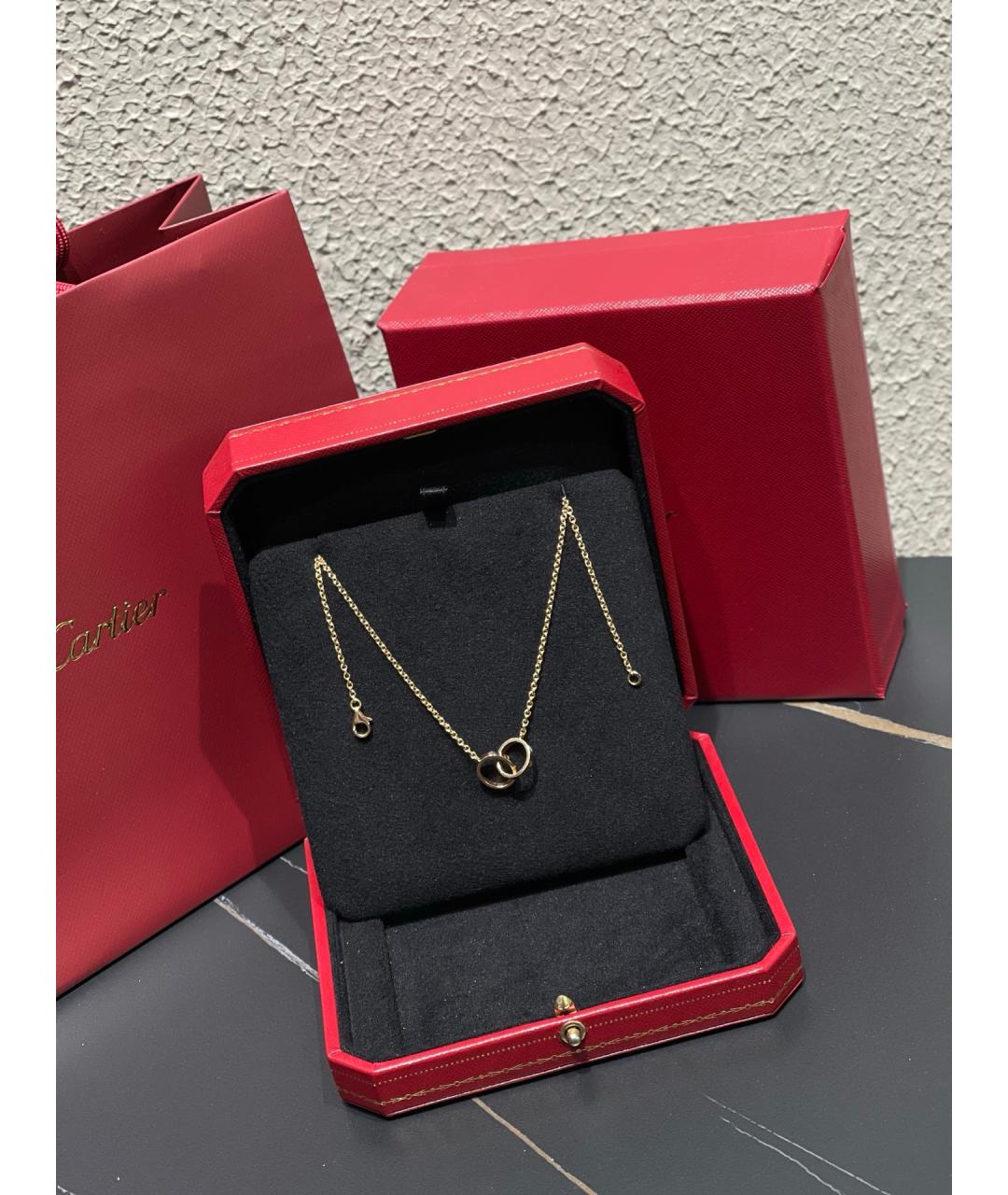 CARTIER Золотое колье из розового золота, фото 3