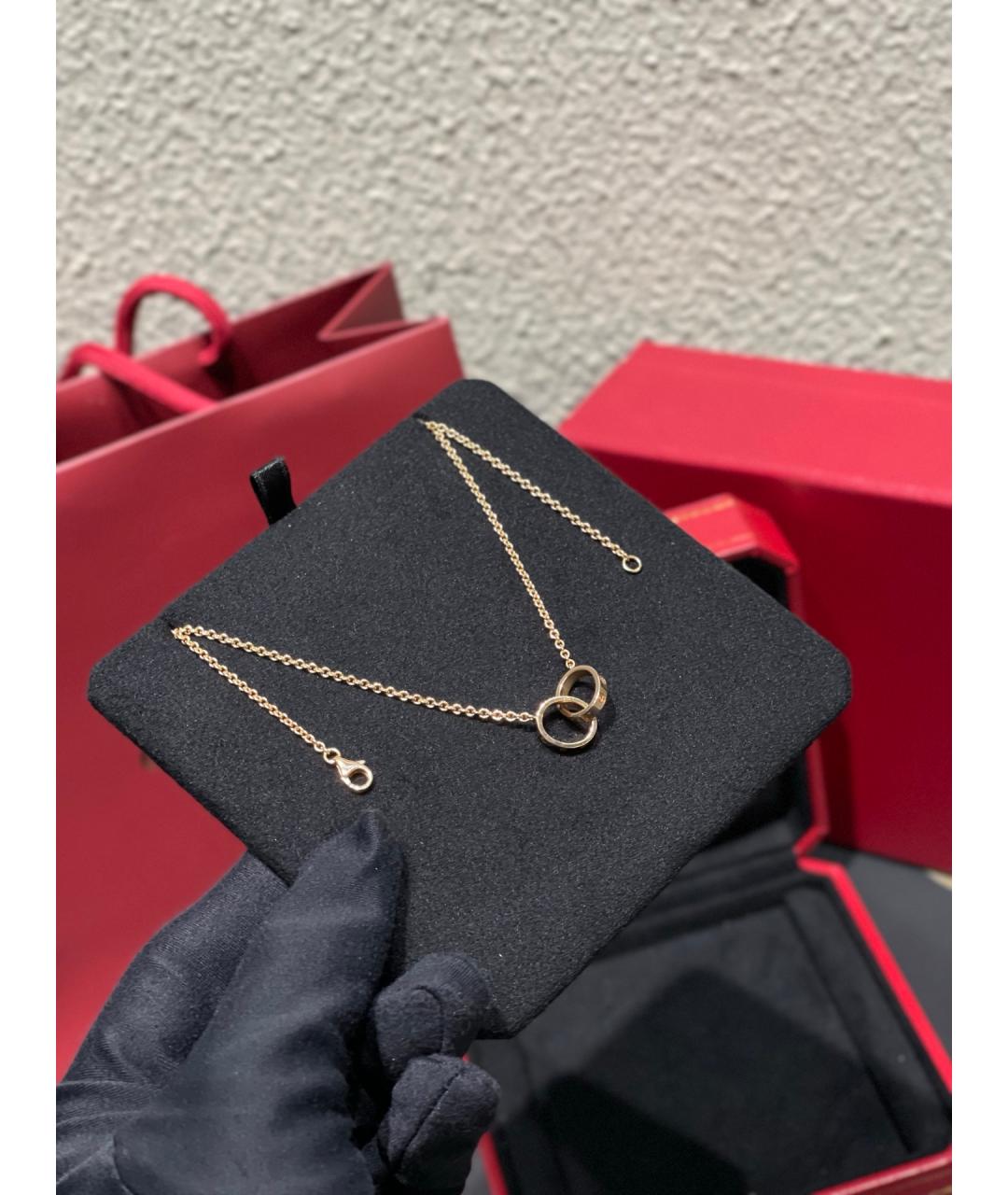 CARTIER Золотое колье из розового золота, фото 4