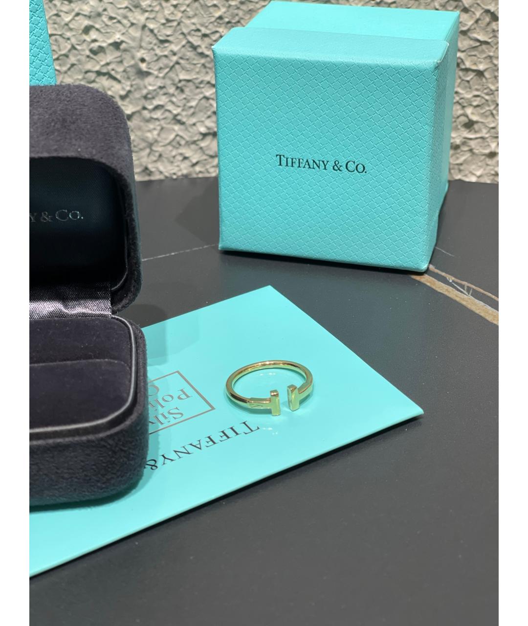 TIFFANY&CO Золотое кольцо из желтого золота, фото 7