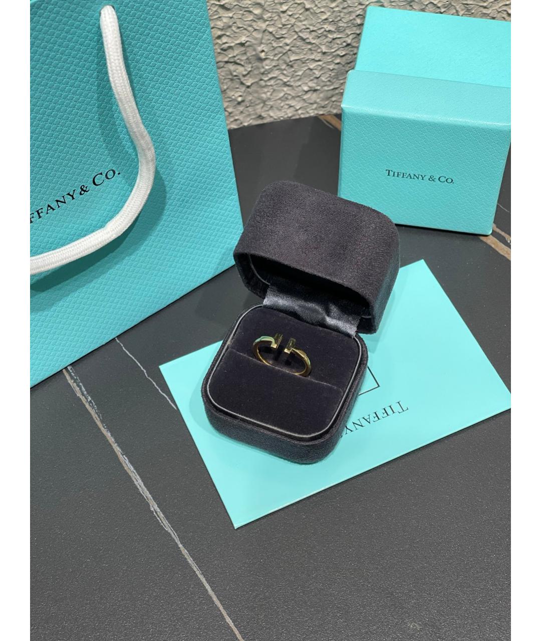 TIFFANY&CO Золотое кольцо из желтого золота, фото 3