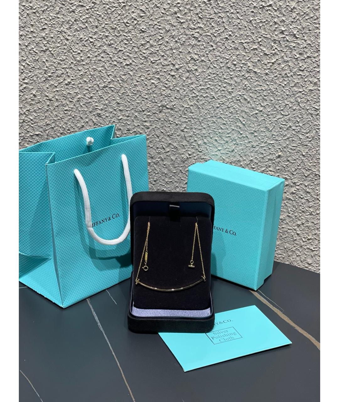 TIFFANY&CO Золотое колье из желтого золота, фото 2