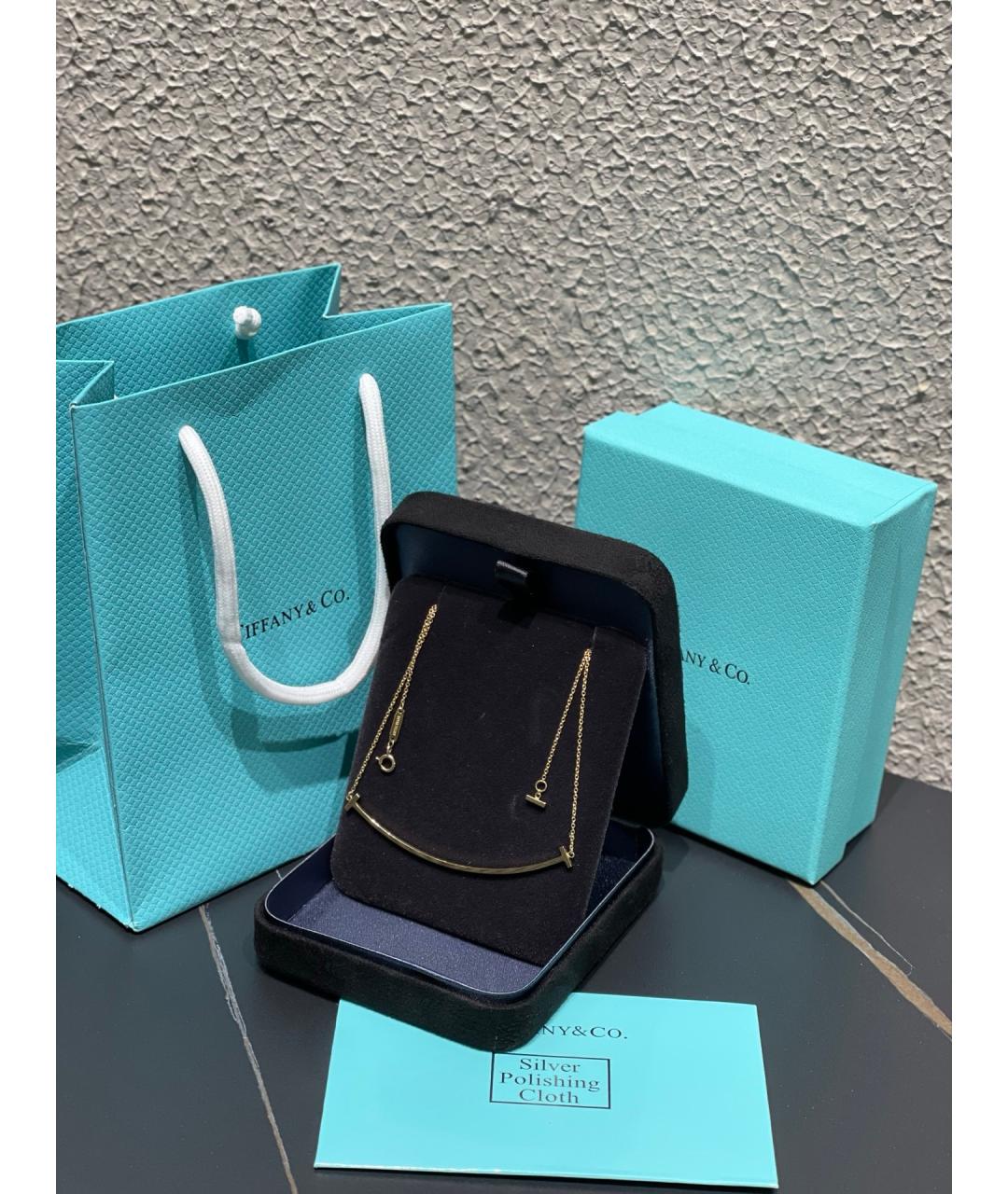 TIFFANY&CO Золотое колье из желтого золота, фото 4