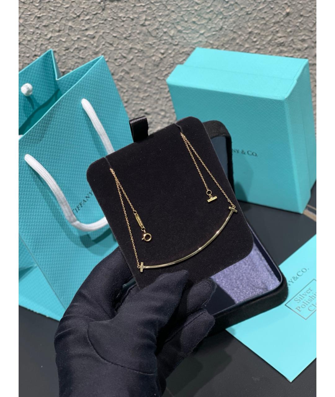TIFFANY&CO Золотое колье из желтого золота, фото 7