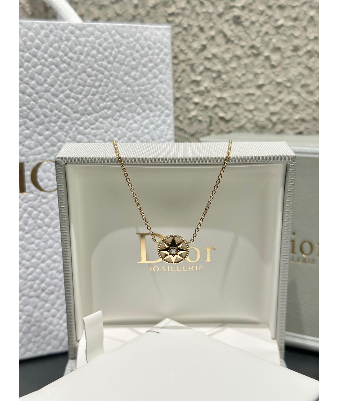 CHRISTIAN DIOR Золотое колье из желтого золота, фото 6