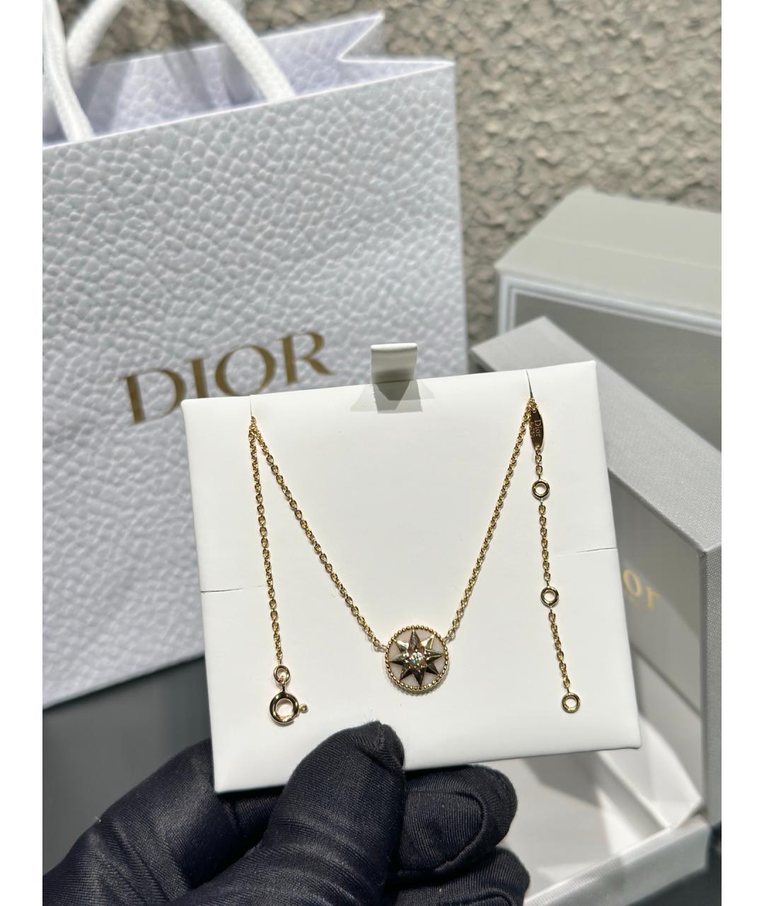 CHRISTIAN DIOR Золотое колье из желтого золота, фото 5