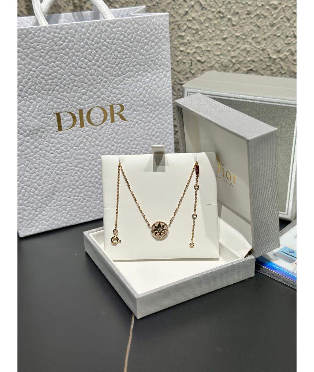 CHRISTIAN DIOR Золотое колье из желтого золота, фото 3