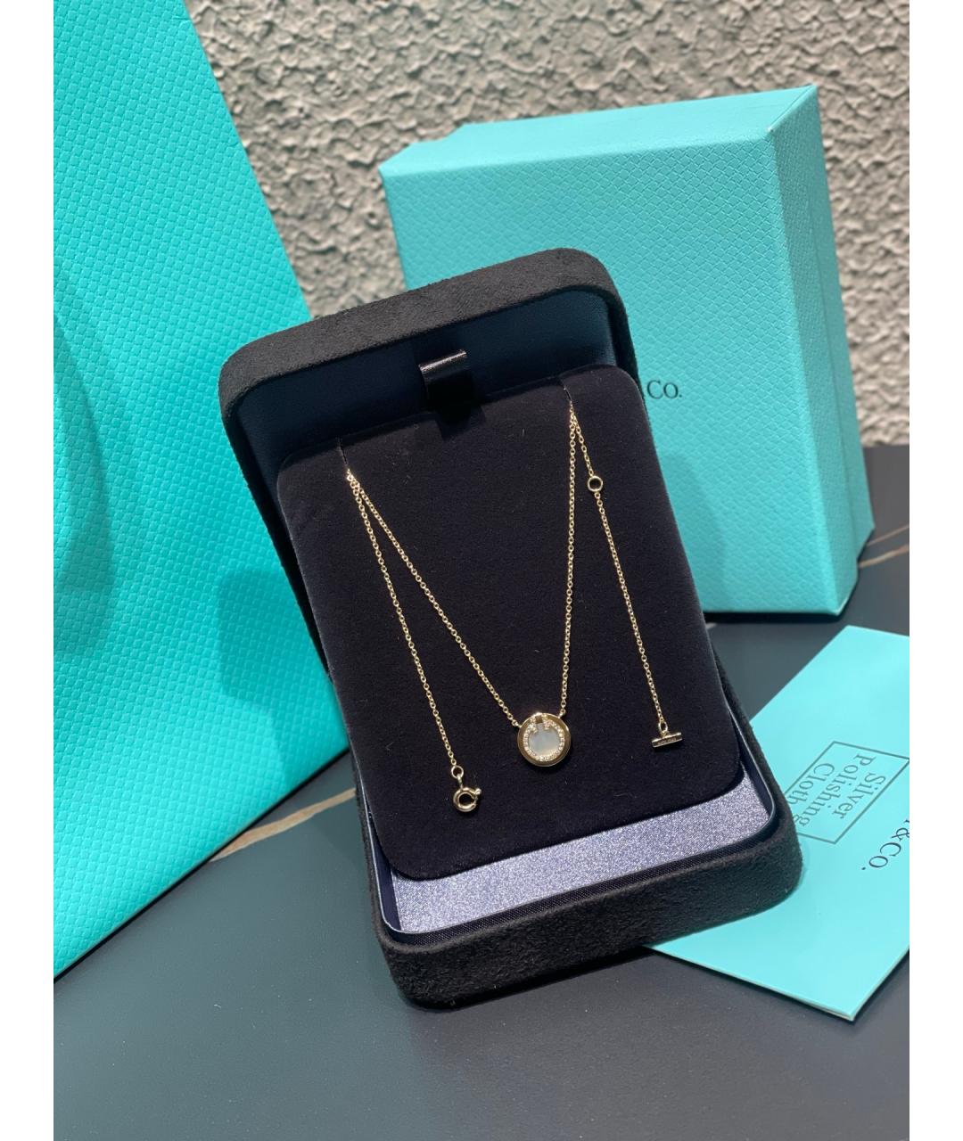 TIFFANY&CO Серебряное колье из белого золота, фото 2