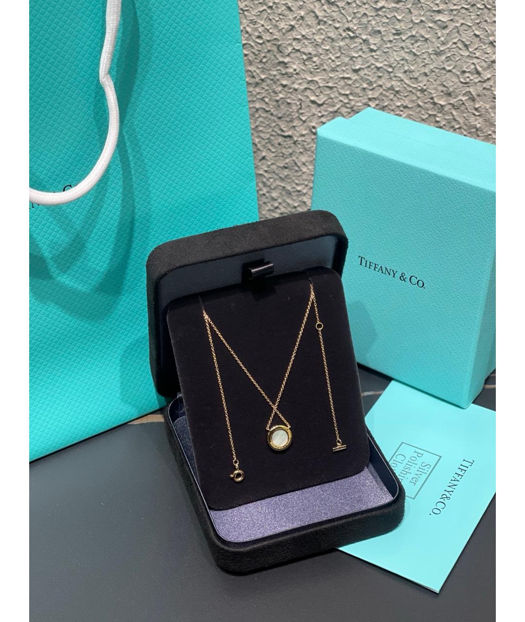 TIFFANY&CO Серебряное колье из белого золота, фото 6