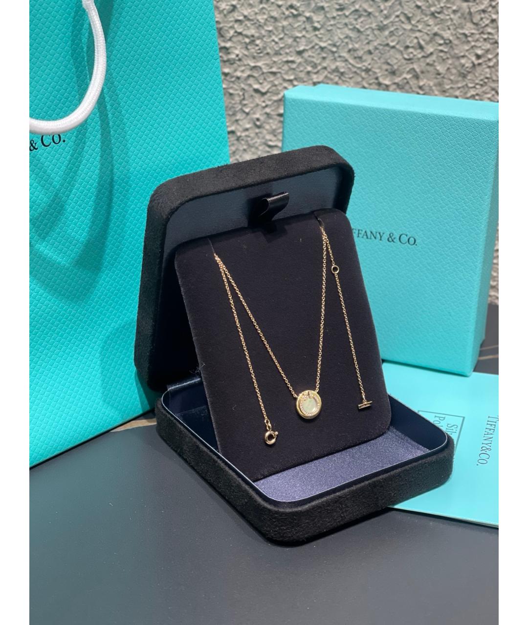 TIFFANY&CO Серебряное колье из белого золота, фото 4