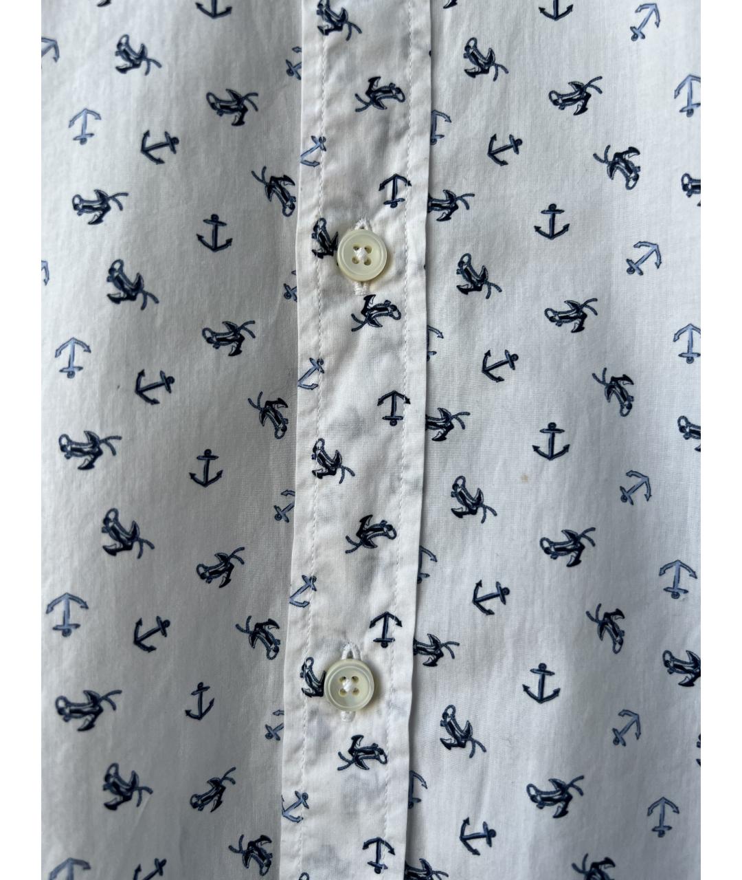 ZEGNA Белая хлопковая классическая рубашка, фото 3