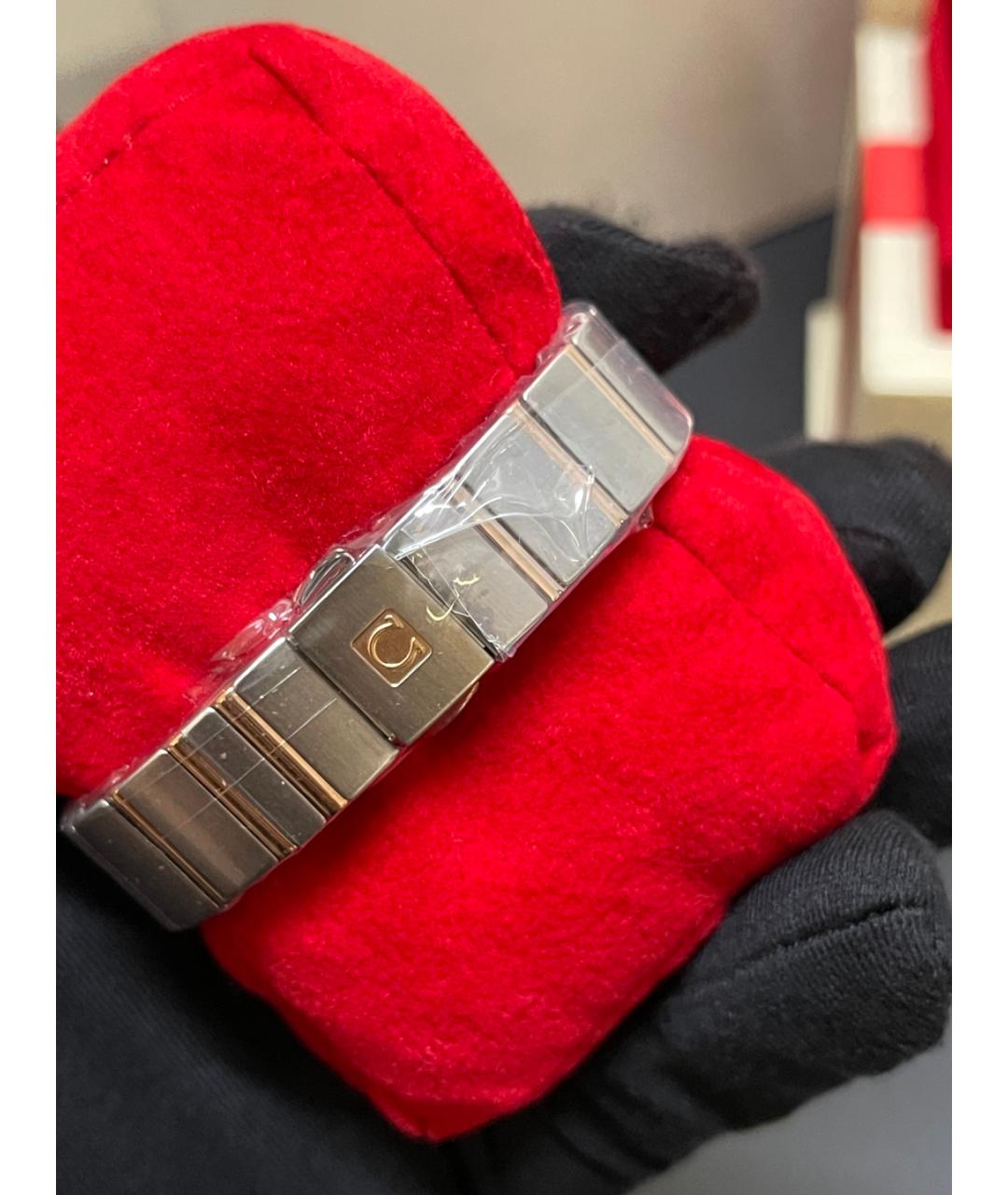 OMEGA Белые часы из розового золота, фото 4