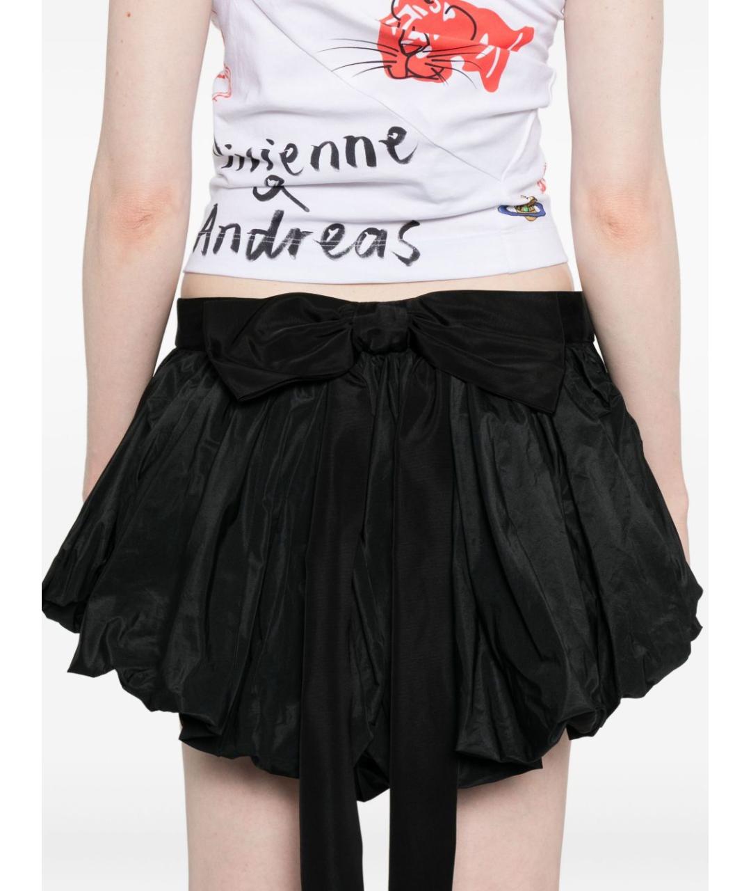 DSQUARED2 Черная юбка мини, фото 3