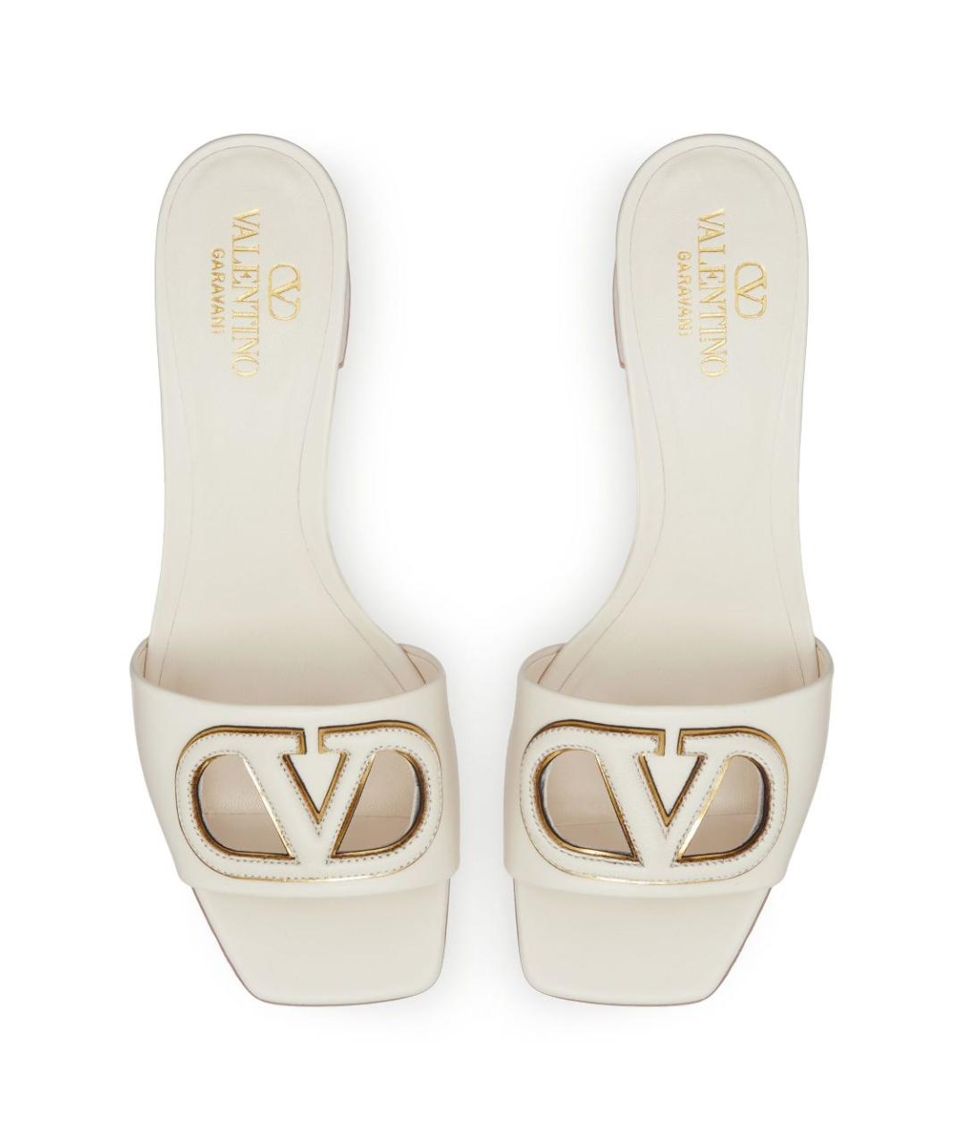 VALENTINO Бежевые сабо, фото 6
