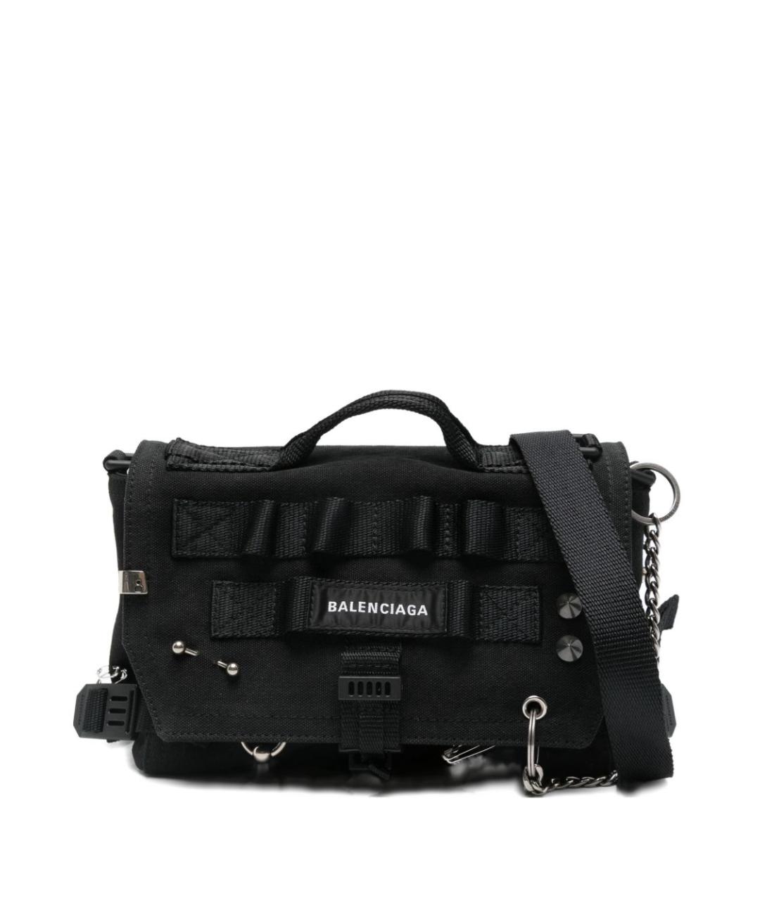 BALENCIAGA Черная сумка на плечо, фото 1