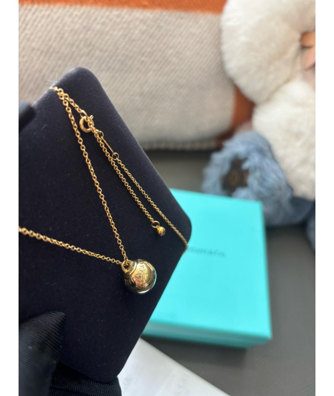 TIFFANY&CO Золотое колье из желтого золота, фото 5