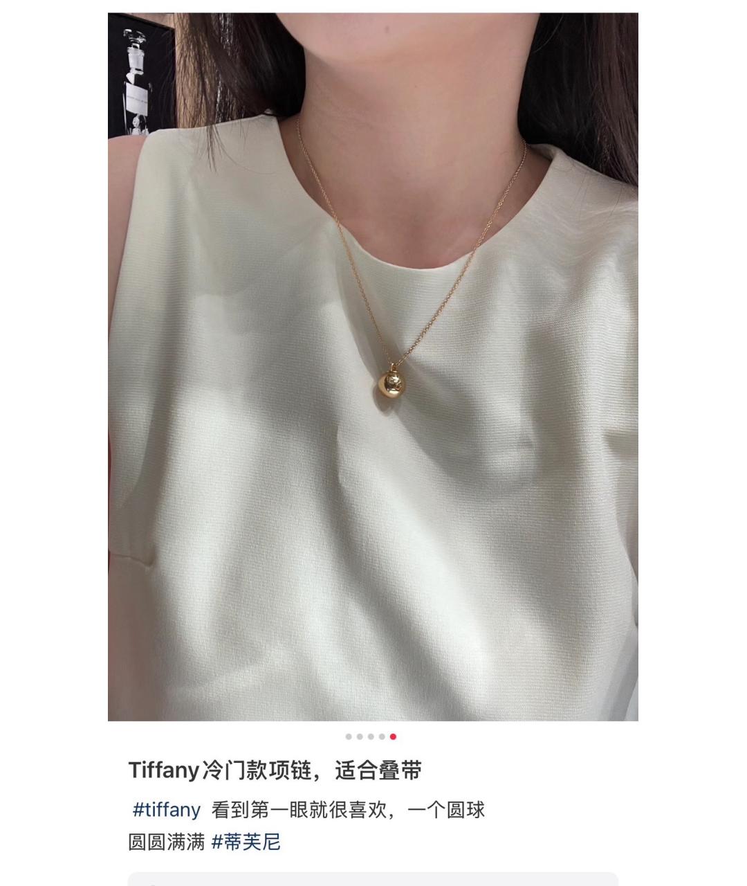 TIFFANY&CO Золотое колье из желтого золота, фото 7