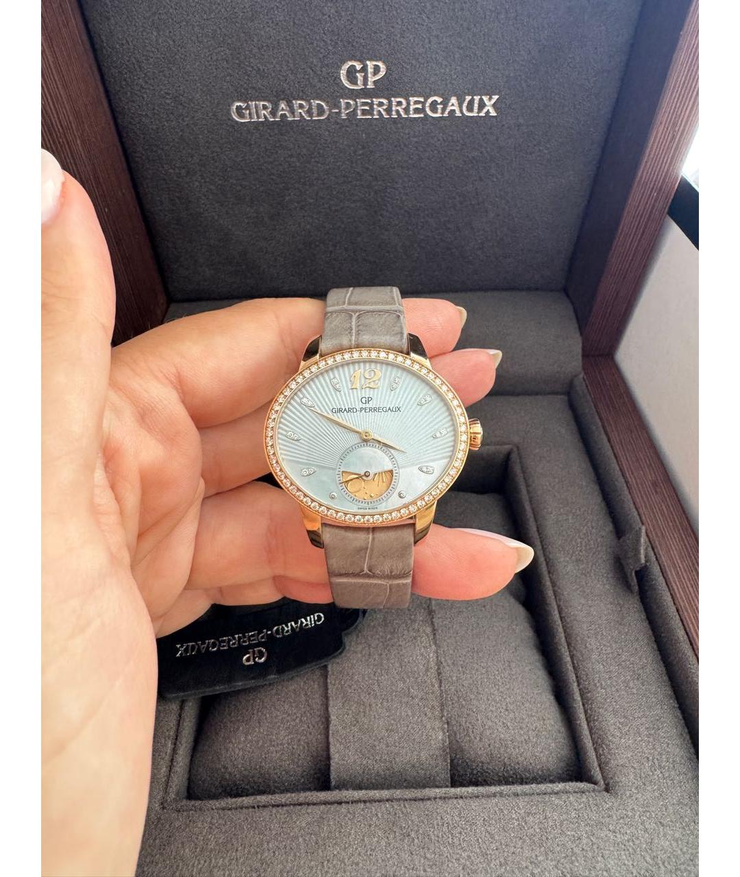 GIRARD PERREGAUX Золотые часы из розового золота, фото 4