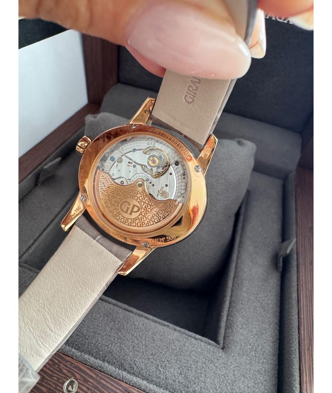 GIRARD PERREGAUX Золотые часы из розового золота, фото 6