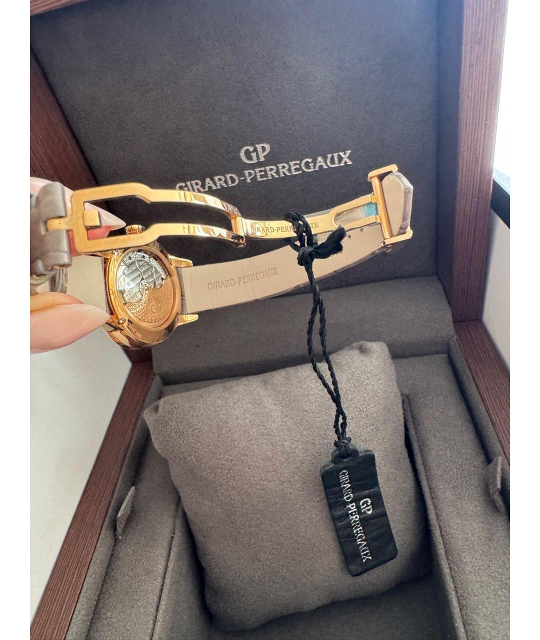GIRARD PERREGAUX Золотые часы из розового золота, фото 3