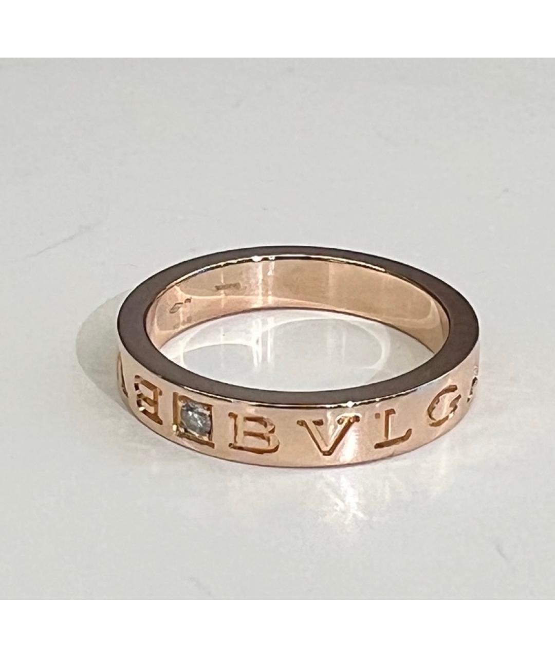 BVLGARI Розовое кольцо из розового золота, фото 4