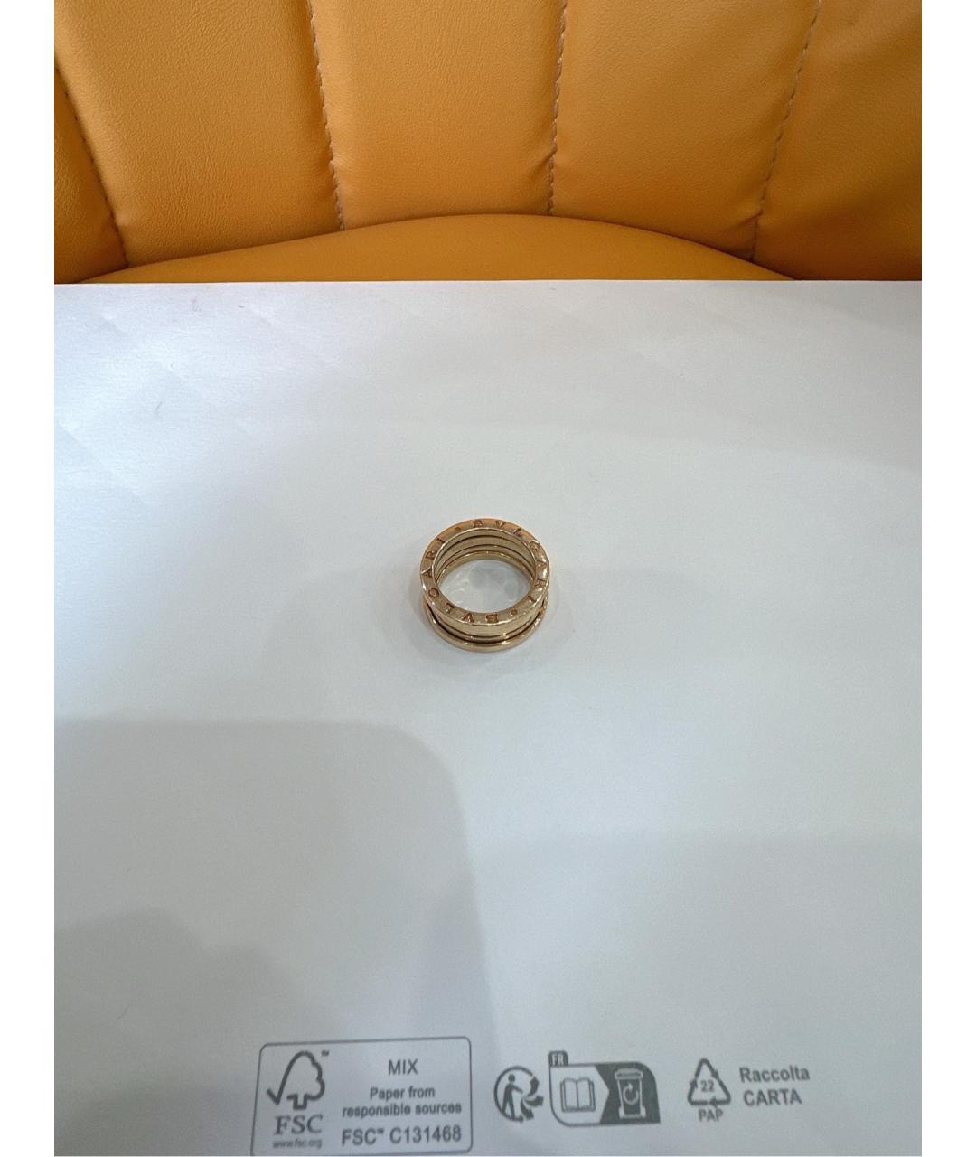 BVLGARI Золотое кольцо из розового золота, фото 2