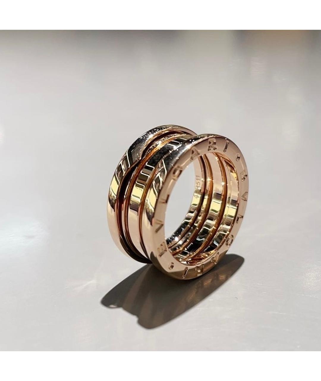BVLGARI Розовое кольцо из розового золота, фото 3