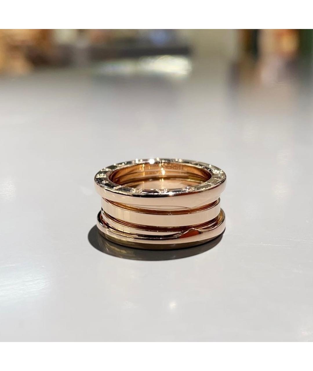BVLGARI Розовое кольцо из розового золота, фото 2