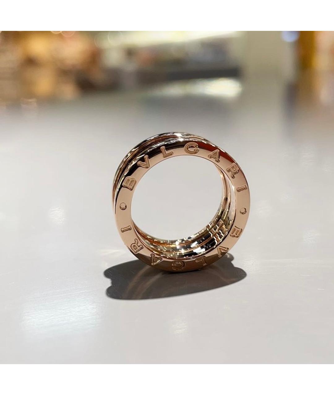 BVLGARI Розовое кольцо из розового золота, фото 5