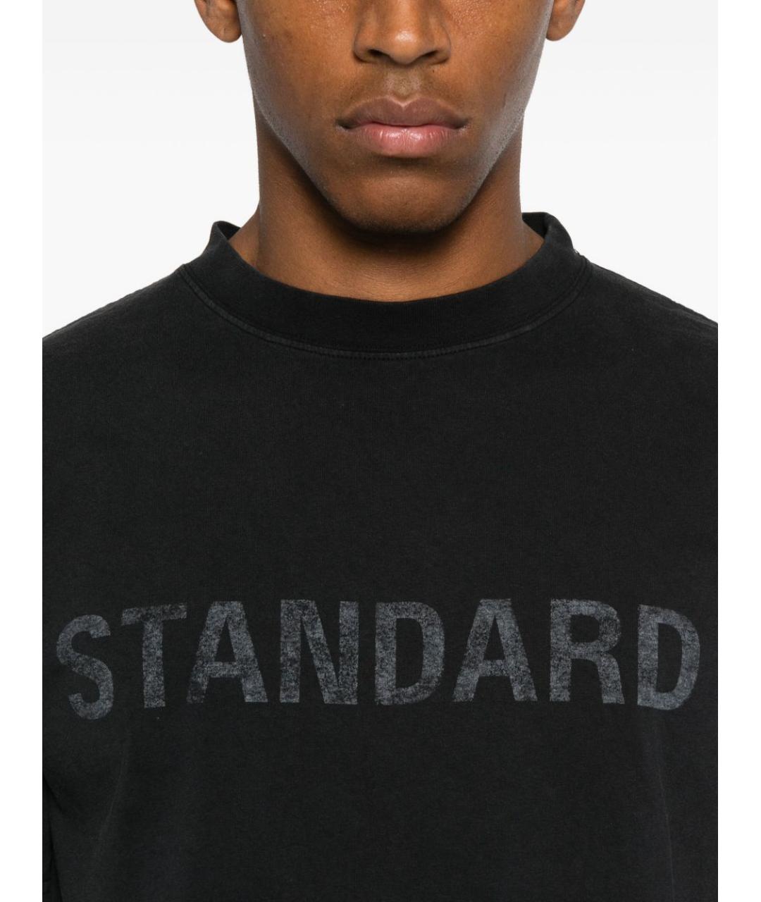 BALENCIAGA Черная футболка, фото 3