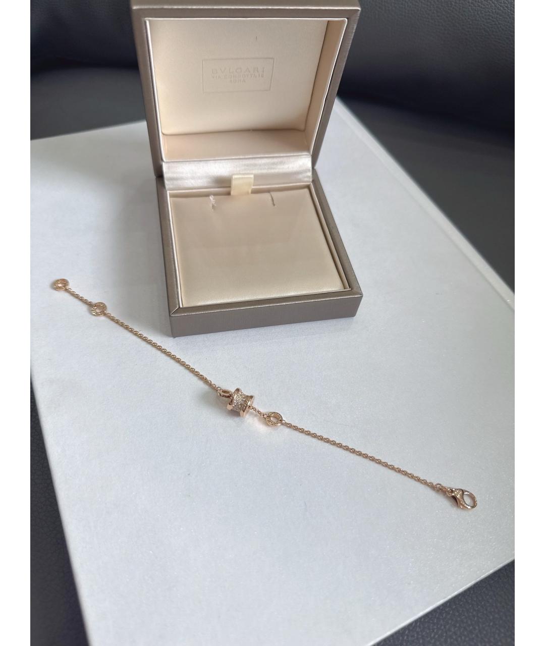 BVLGARI Золотой браслет из розового золота, фото 3