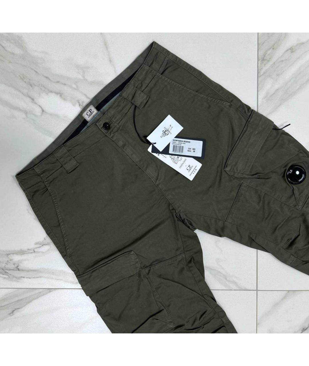 CP COMPANY Зеленые повседневные брюки, фото 2