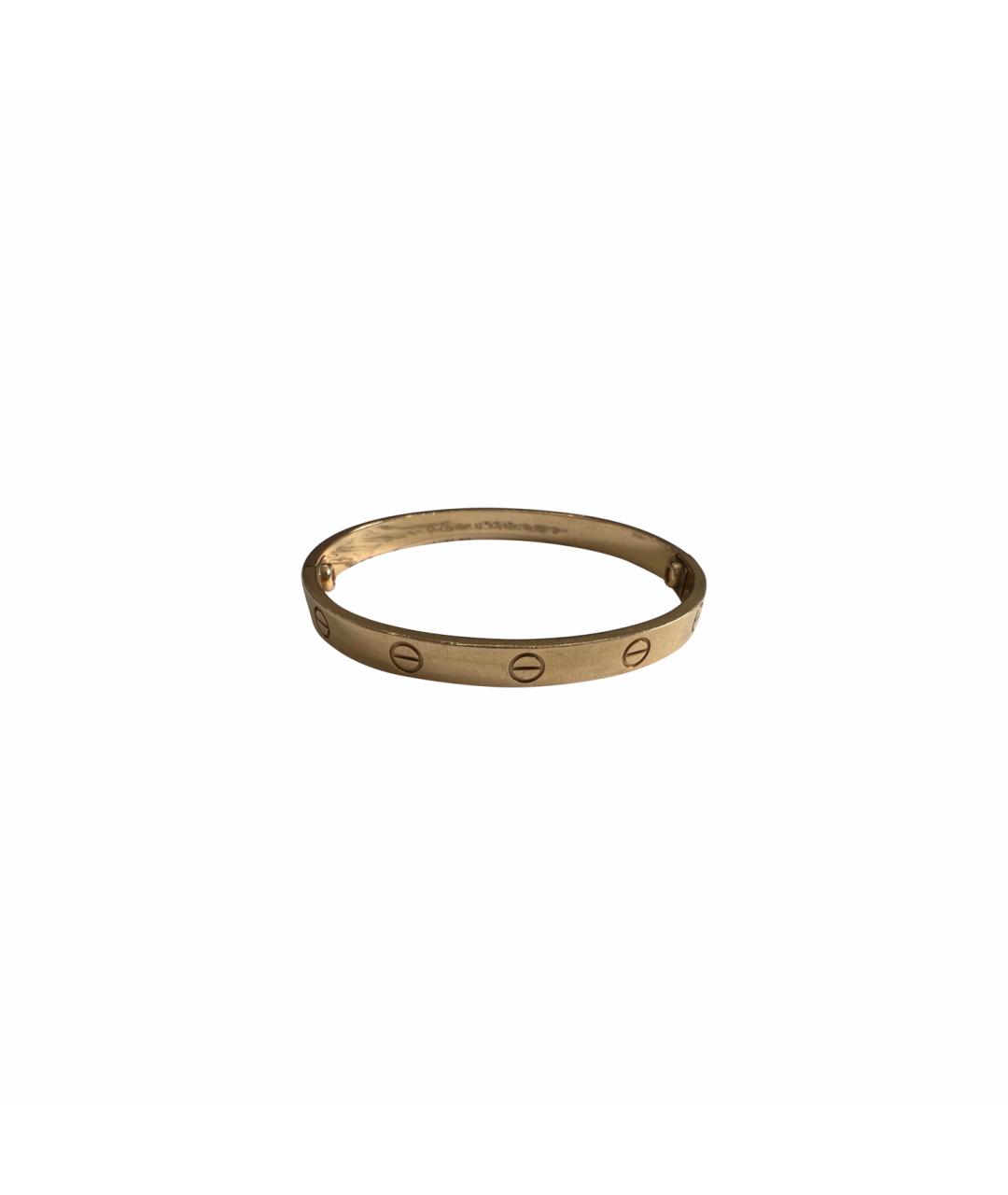 CARTIER Золотой браслет из розового золота, фото 1