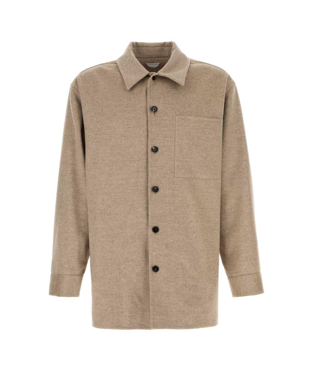 BOTTEGA VENETA Бежевая кашемировая куртка, фото 1