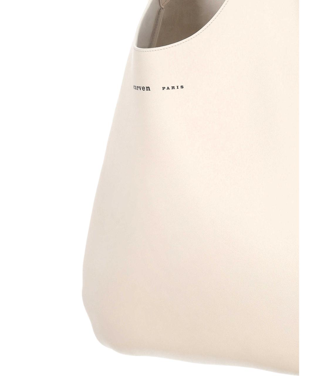 Carven Бежевая сумка тоут, фото 4