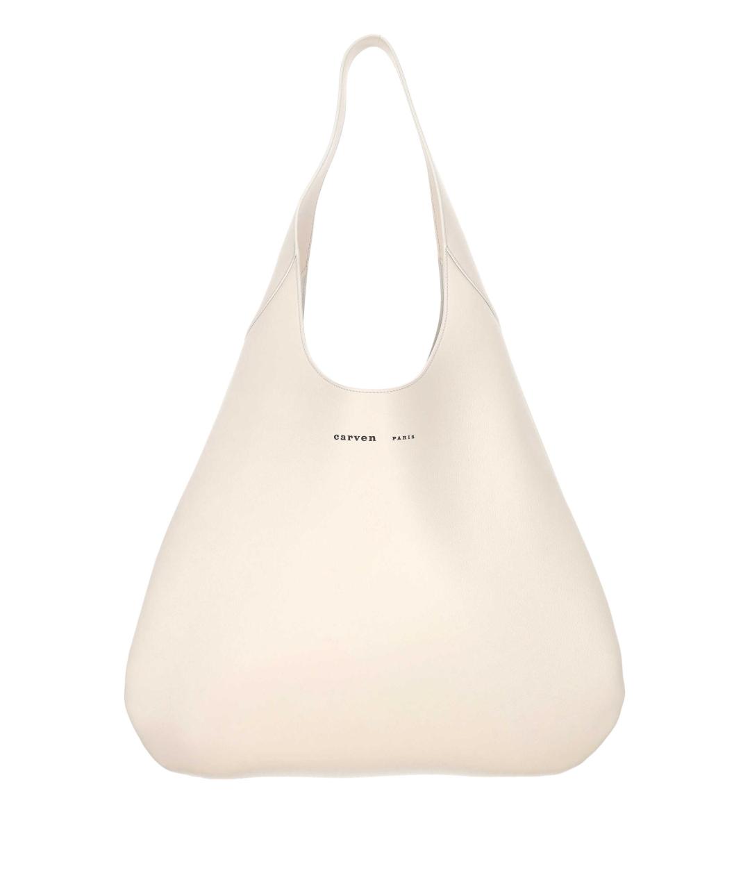 Carven Бежевая сумка тоут, фото 1