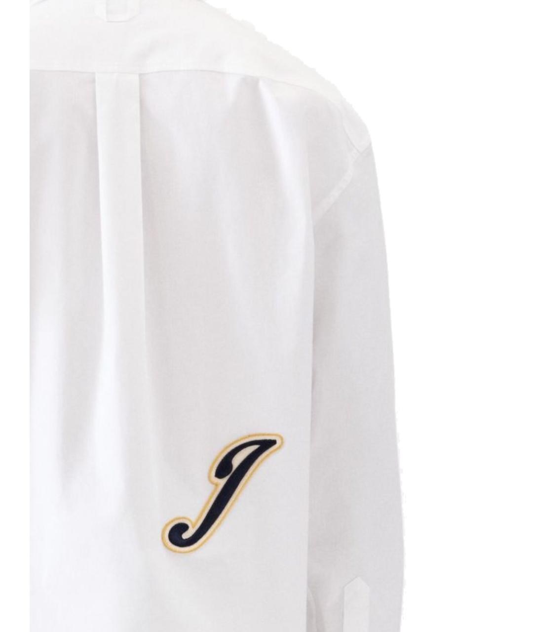 JACQUEMUS Белая хлопковая кэжуал рубашка, фото 3