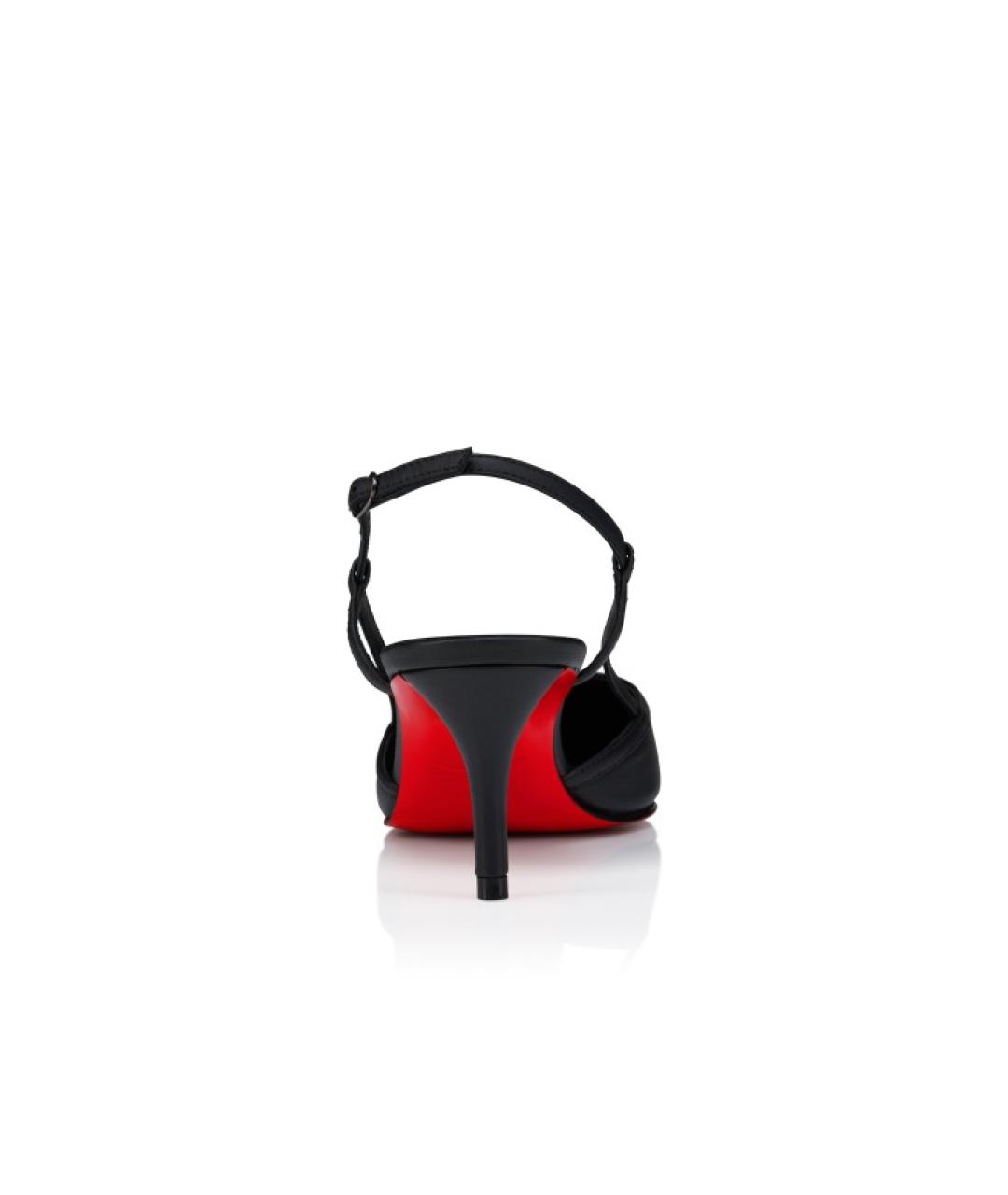 CHRISTIAN LOUBOUTIN Черные мюли, фото 3