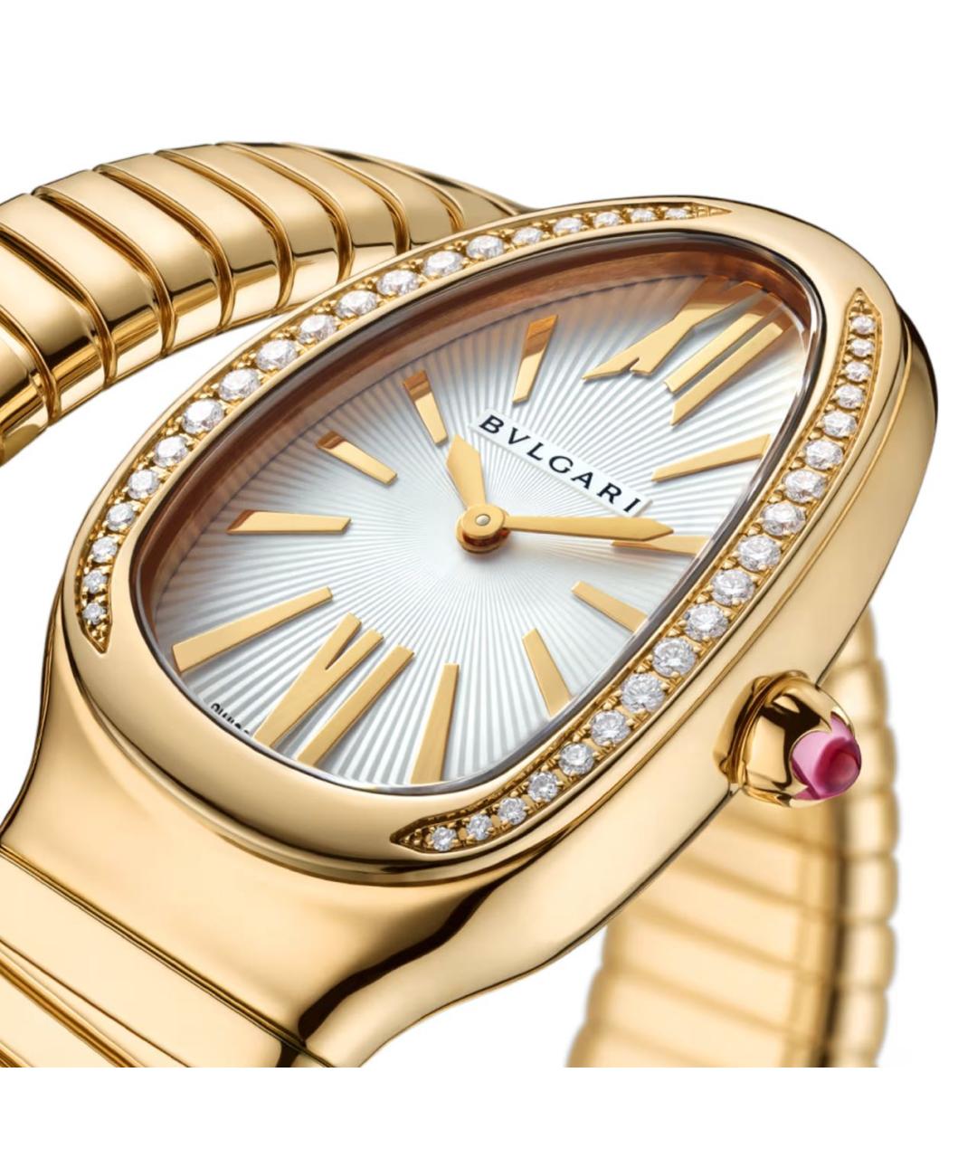 BVLGARI Золотые часы, фото 2